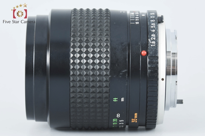 中古】MINOLTA ミノルタ MC W.ROKKOR-HH 35mm f/1.8の説明 - 通販