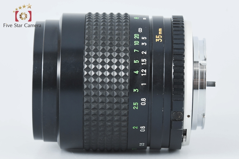 中古】MINOLTA ミノルタ MC W.ROKKOR-HH 35mm f/1.8の説明 - 通販