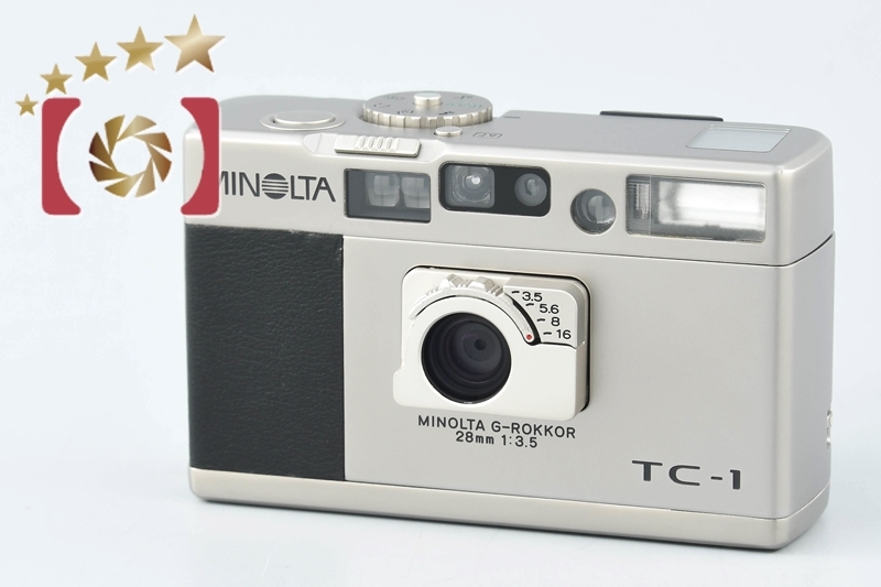 ☆MINOLTA TC-1 ミノルタ コンパクトカメラ 修理完了品 現状渡し