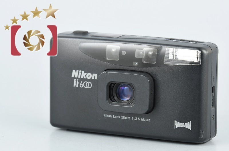 ニコン（Nikon） 【中古】Nikon AF600 QD ブラック コンパクトフィルム