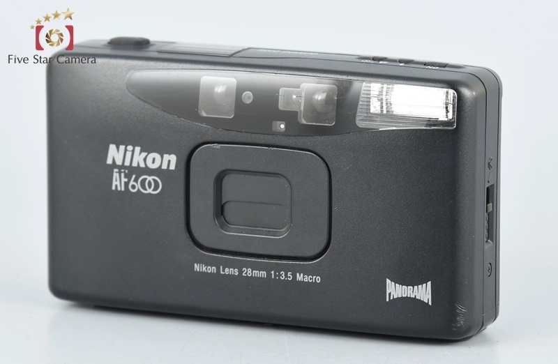 ニコン（Nikon） 【中古】Nikon AF600 QD ブラック コンパクトフィルム