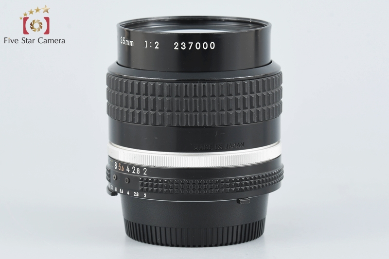 ニコン（Nikon） 【中古】Nikon Ai-S NIKKOR 35mm f/2 爪無し : 中古