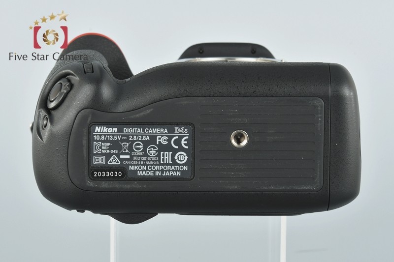 ニコン 【中古】Nikon D4S デジタル一眼レフカメラ : 中古カメラ