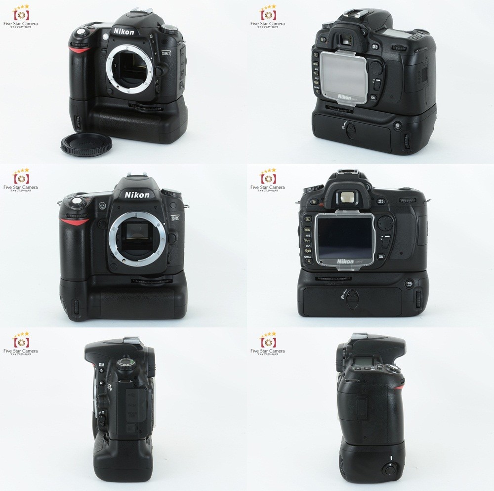 ニコン 【中古】 Nikon D80 MB-D80 バッテリーパック付属 : 中古