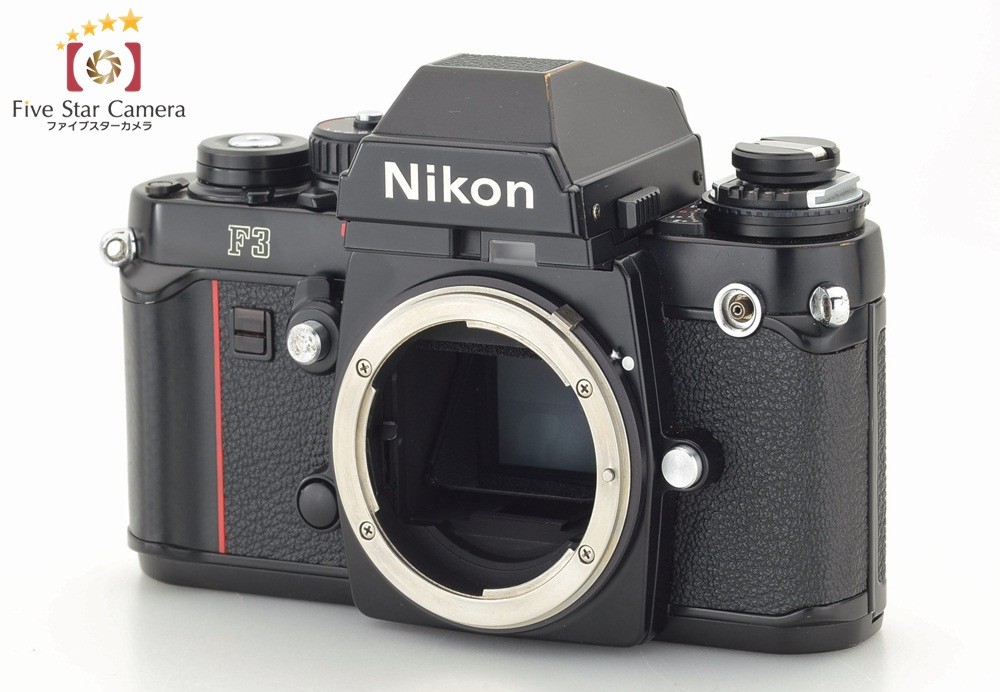 中古】Nikon ニコン F3 アイレベル 初期レザーグリップ フィルム一眼