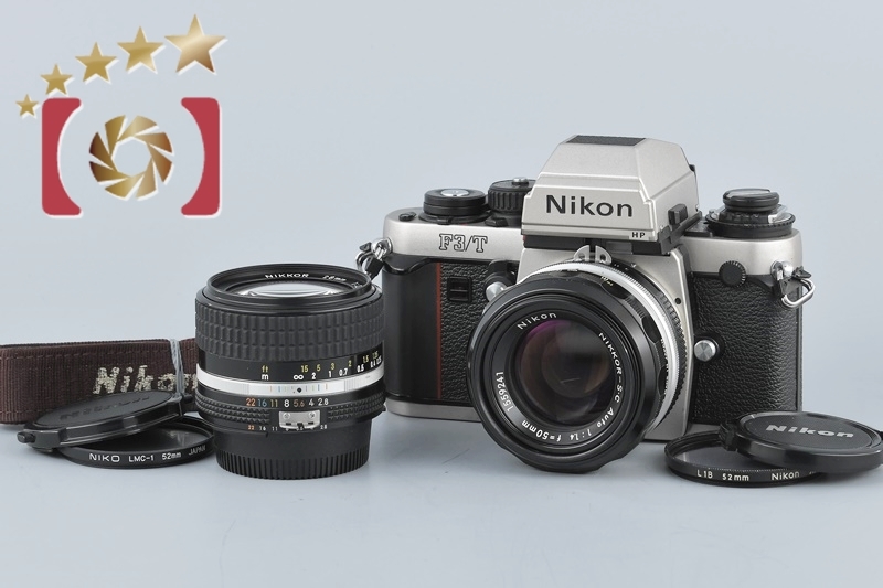 ニコン（Nikon） 【中古】Nikon F3/T チタンカラー + Ai-S NIKKOR 28mm