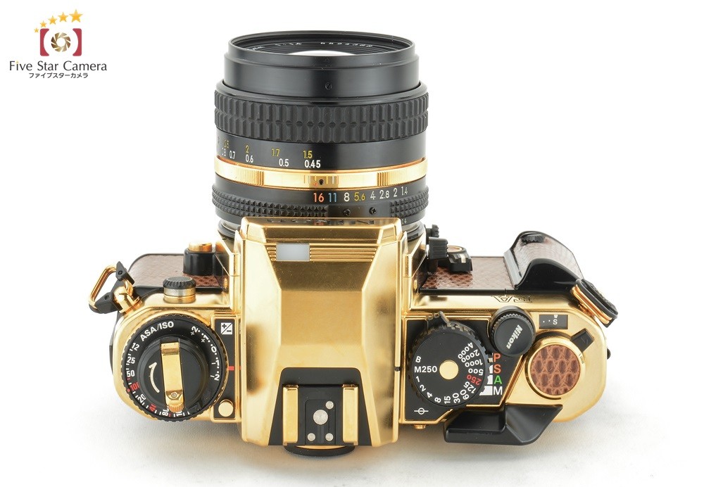 ニコン 【中古】Nikon FA ゴールド フィルム一眼レフカメラ