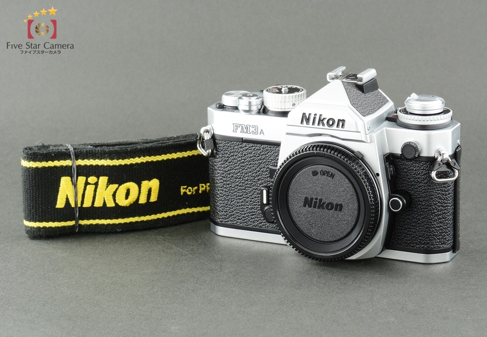 ニコン 【中古】Nikon FM3A シルバー フィルム一眼レフカメラ
