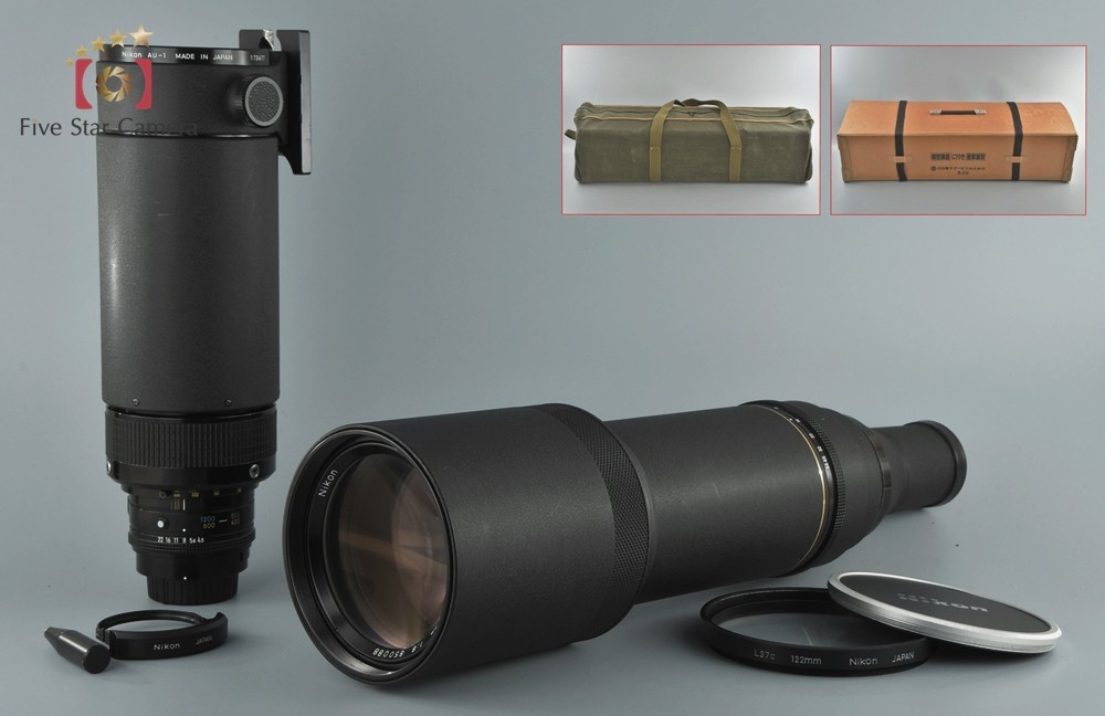中古】Nikon ニコン NIKKOR ED 800mm f/8 + フォーカシングユニット AU