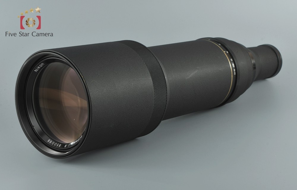 中古】Nikon ニコン NIKKOR ED 800mm f/8 + フォーカシングユニット AU