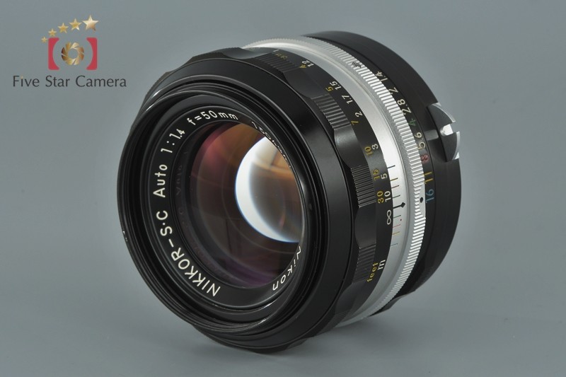 ニコン（Nikon） 【中古】Nikon NIKKOR-S.C Auto 50mm f/1.4 : 中古