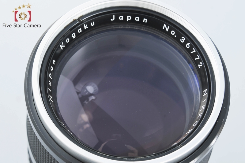 【中古】 Nikon ニコン NIKKOR-P 200mm f/4 前期 ゼンザブロニカ EC S2 S2A用 ニコン（Nikon） 【中古】 NIKKOR-P 200mm f/4 前期 ゼンザブロニカ EC