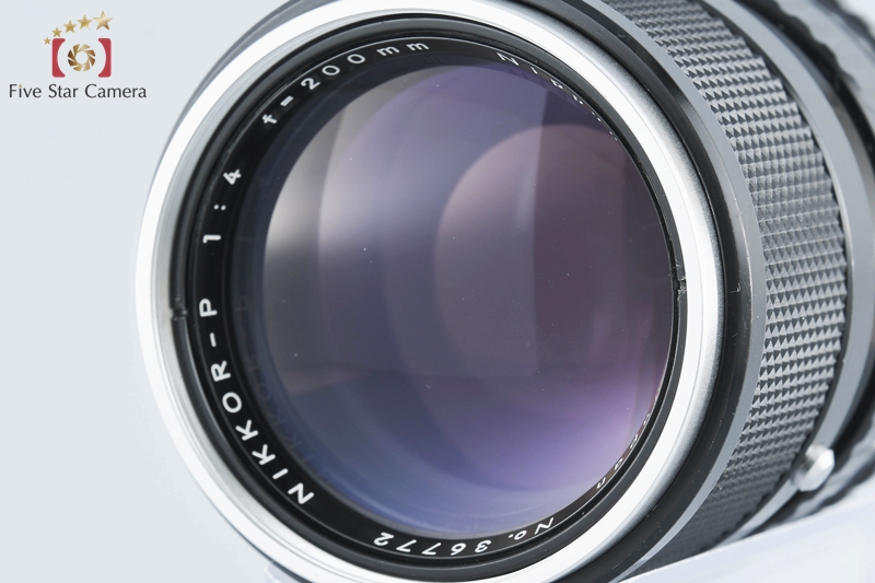 ニコン(Nikon) 【中古】 NIKKOR-P 200mm f/4 前期 ゼンザブロニカ EC ニコン(Nikon) 【中古】 NIKKOR-P 200mm f/4 前期 ゼンザブロニカ EC