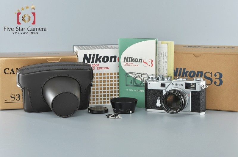Nikon ニコン S3 2000年記念モデル 専用ケース付 フィルムカメラ