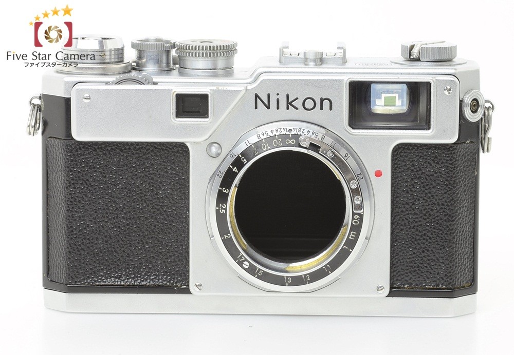 【中古】Nikon ニコン S4 レンジファインダーフィルムカメラ + NIKKOR-H 5cm f/2 :nikon-s4-0612:中古