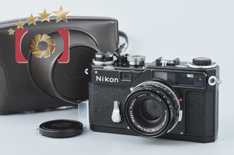 未使用品】Nikon ニコン SP ブラックペイント復刻版 + W-NIKKOR.C 35mm 
