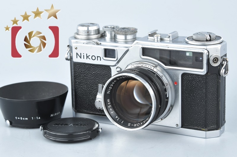 Nikon ニコン SP 前期型 布幕 NIKKOR-S 50mm F 1.4 フィルムカメラ