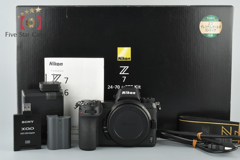 【中古】Nikon ミラーレスカメラ 一眼 Z7 ボディ ニコン（Nikon） 【中古】Nikon Z7 フルサイズミラーレス一眼カメラ