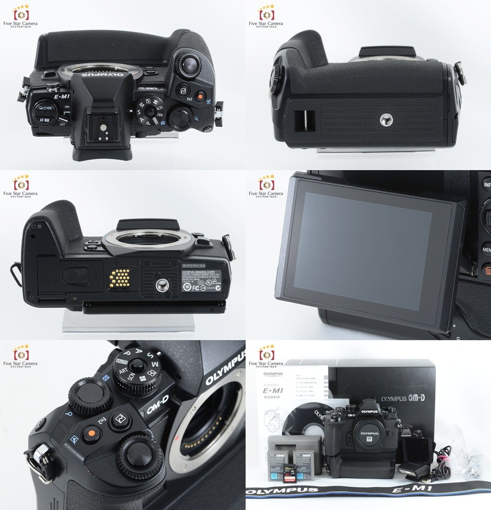 オリンパス（OLYMPUS） 【中古】 OLYMPUS OM-D E-M1 HLD-7 バッテリー