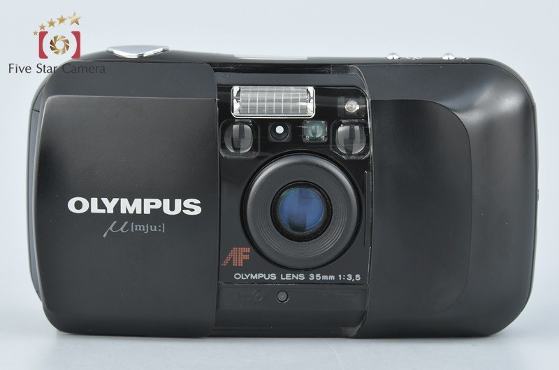 【中古カメラ】オリンパス　ミュー(mju:) オリンパス（OLYMPUS） 【中古】OLYMPUS μ[mju:] ミュー ブラック