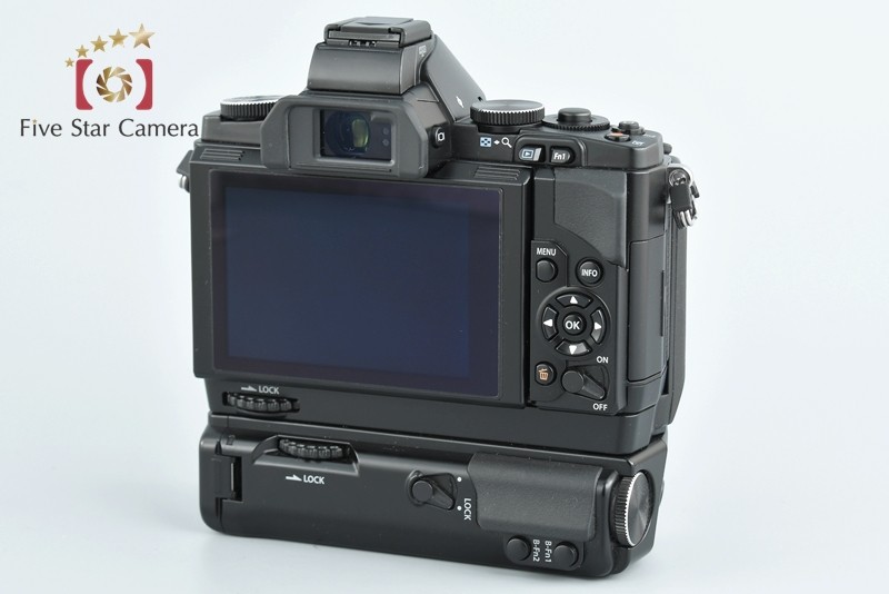 オリンパス 【中古】OLYMPUS OM-D E-M5 ブラック + HLD-6G オリンパス 【中古】OLYMPUS OM-D E-M5 ブラック + HLD-6G