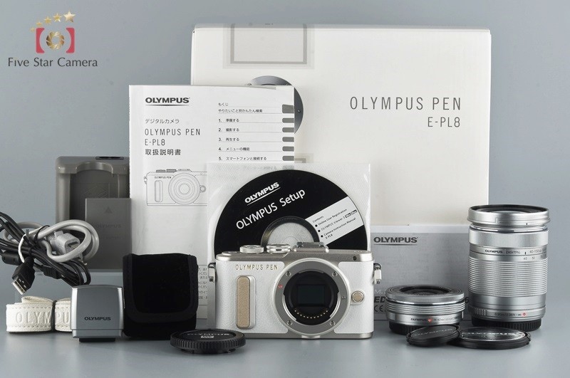 【中古】OLYMPUS オリンパス PEN E-PL8 EZ ダブルズームレンズキット ホワイト : olympus-pen-epl8-wzoom-wh-0316-  : 中古カメラのファイブスターカメラ - 通販 - Yahoo!ショッピング