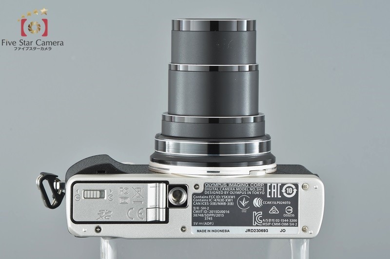 オリンパス 【中古】OLYMPUS STYLUS SH-2 シルバー コンパクト