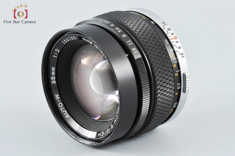 【美品】オリンパス ZUIKO MC AUTO-W f=35mm 1:2 オリンパス（OLYMPUS） 【中古】OLYMPUS ZUIKO MC AUTO-W 35mm f/2