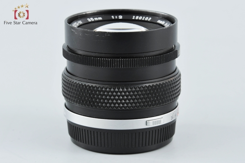 【美品】オリンパス ZUIKO MC AUTO-W f=35mm 1:2 オリンパス（OLYMPUS） 【中古】OLYMPUS ZUIKO MC AUTO-W 35mm f/2