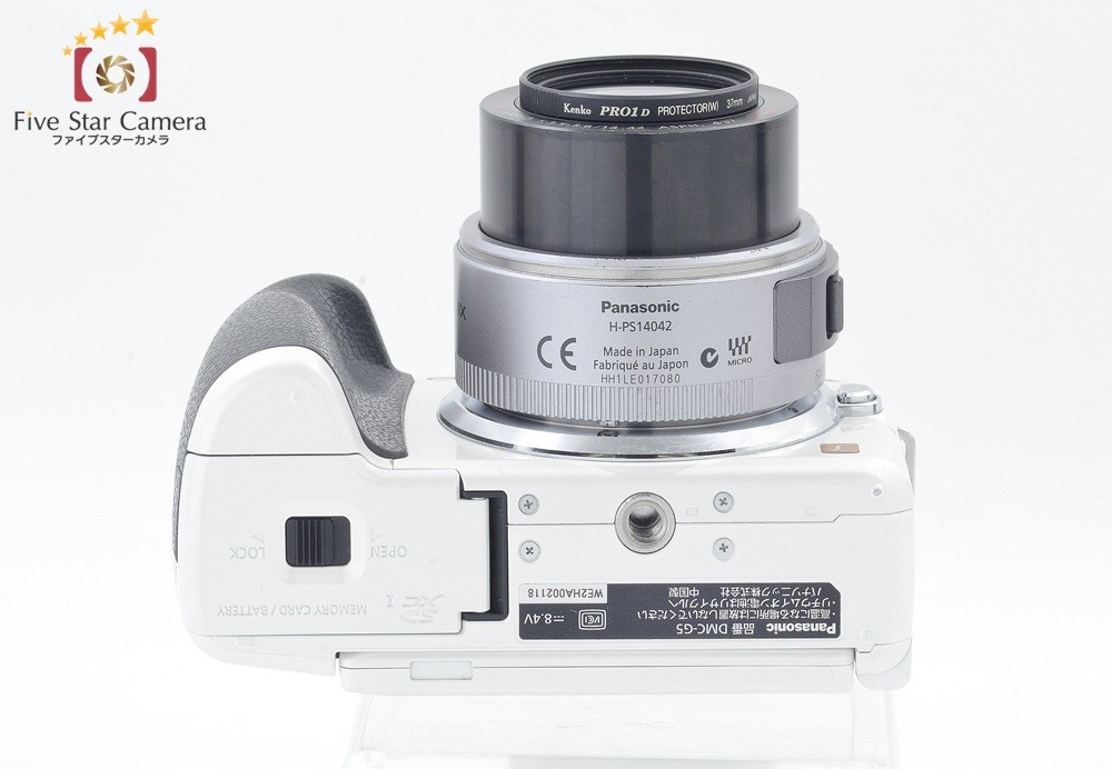 LUMIX 【中古】Panasonic パナソニック DMC-G5X-W レンズキット