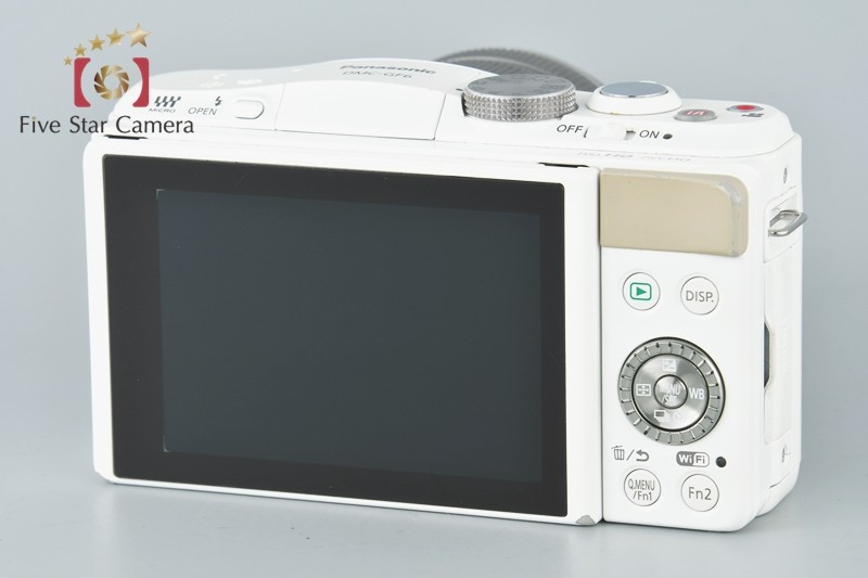 LUMIX 【中古】Panasonic パナソニック DMC-GF6 ホワイト + G VARIO 14