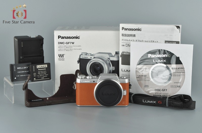 中古】Panasonic パナソニック LUMIX G DMC-GF7 ブラウン ミラーレス