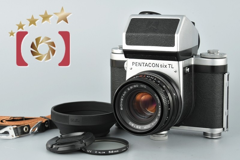 中古】Pentacon ペンタコン Six TL + Carl Zeiss Jena DDR MC 中古】Pentacon ペンタコン Six TL + Carl Zeiss Jena DDR MC