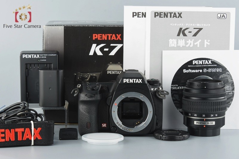 中古】PENTAX ペンタックス K-7 18-55 レンズキット : pentax-k7-1855