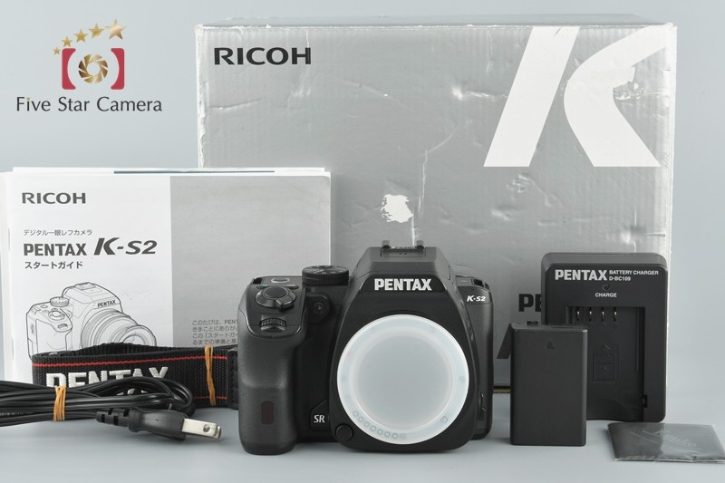 中古】PENTAX ペンタックス K-S2 ブラック デジタル一眼レフカメラ