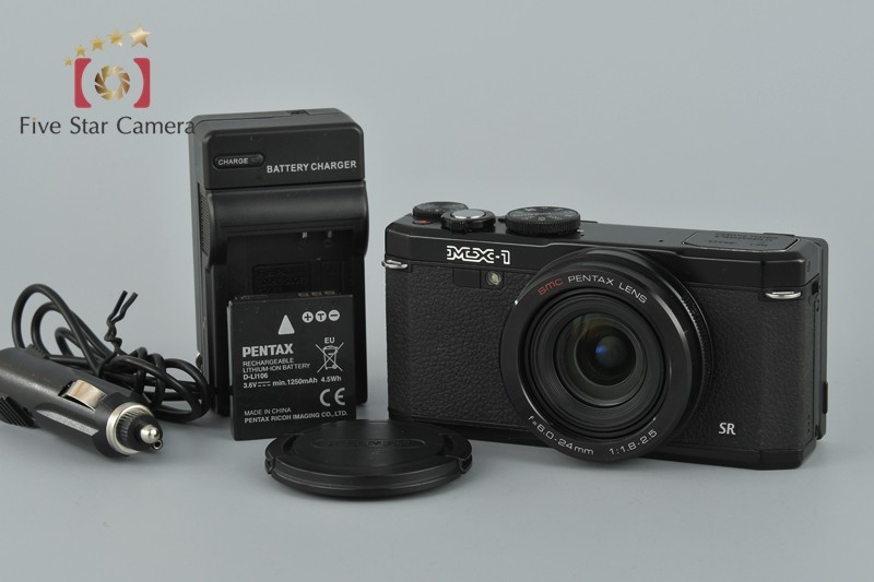 中古】PENTAX ペンタックス MX-1 クラシックブラック コンパクト