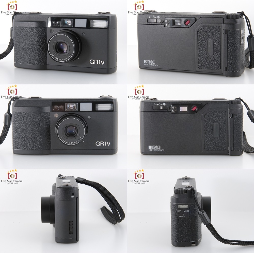 ❁完動品❁RICOH リコー GR1v コンパクトフィルムカメラ RICOH GR1V コンパクト フィルム カメラ GR デジカメ ジャンク品
