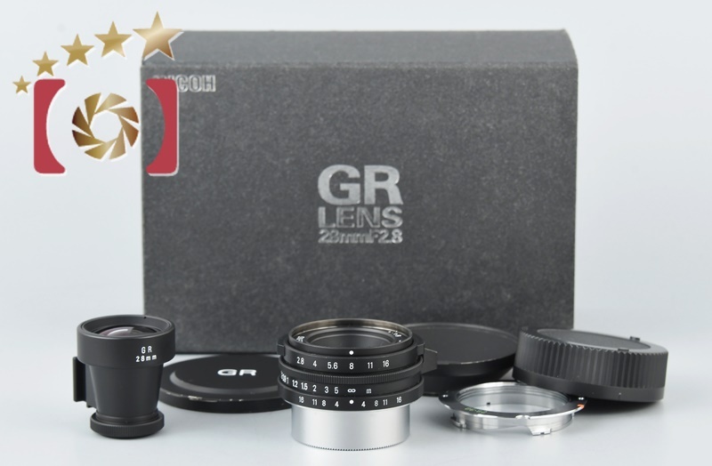 【中古】RICOH リコー GR 28mm f/2.8 L39 ライカスクリュー