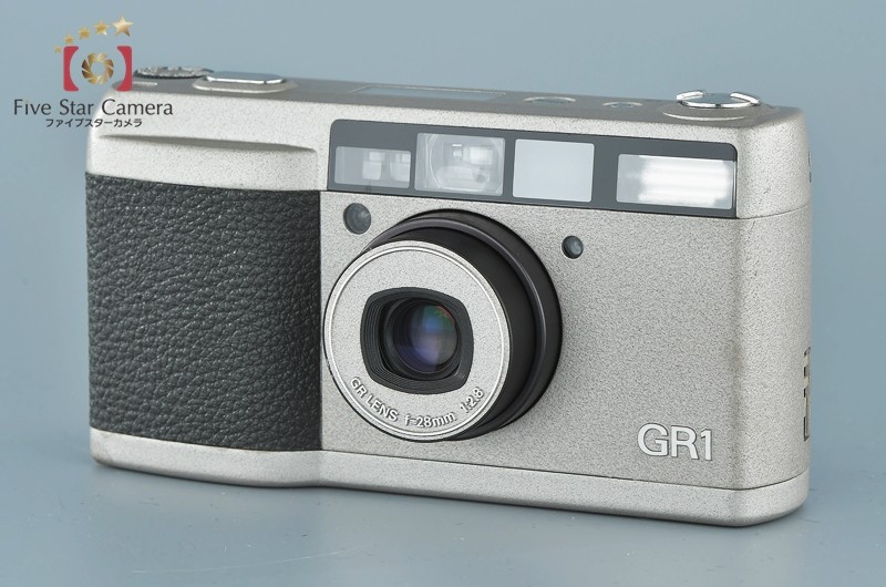 リコー 【中古】RICOH GR1 シルバー コンパクトフィルムカメラ