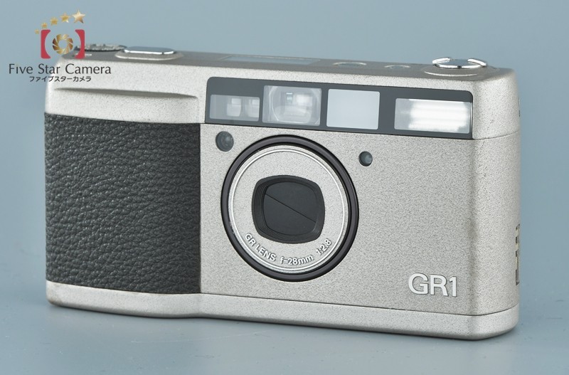 リコー 【中古】RICOH GR1 シルバー コンパクトフィルムカメラ リコー 【中古】RICOH GR1 シルバー コンパクトフィルムカメラ