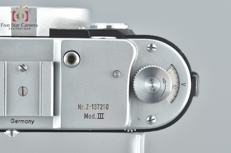 中古】ROBOT ROYAL 36 モデルIII + Carl Zeiss Sonnar 50mm f/2 : 中古