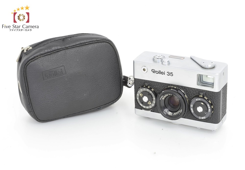 Rollei 35 ローライ35 ケース付き シンガポール製 フィルムカメラ 中古】Rollei ローライ 35 コンパクトフィルムカメラ シンガポール製