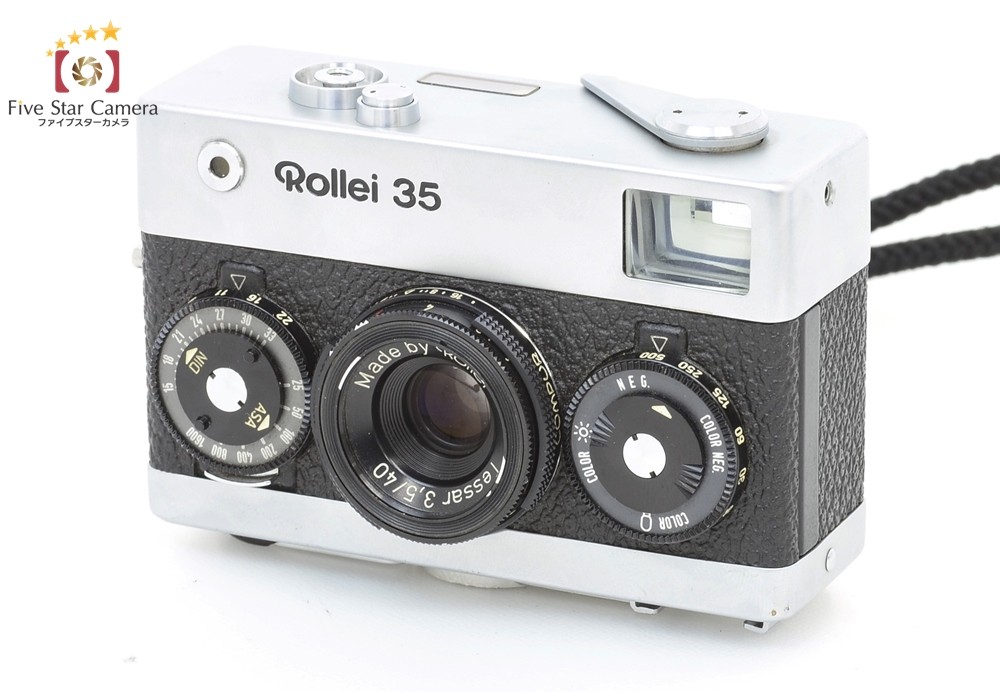 中古】Rollei ローライ 35 コンパクトフィルムカメラ シンガポール製