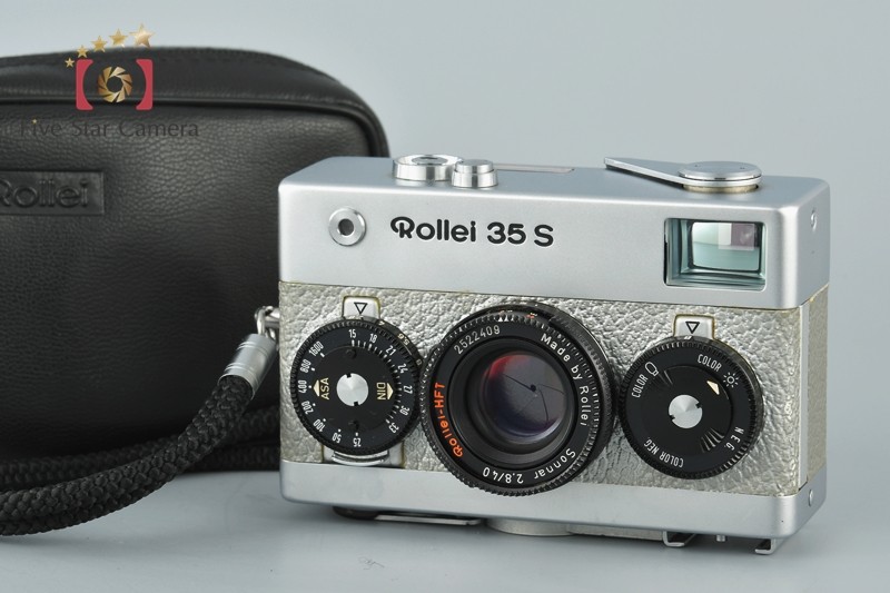 【中古】Rollei ローライ 35S シルバー 10周年記念モデル : rollei-35s