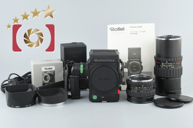 中古】Rollei ローライ Rolleiflex 6008 Professional + PQ 中古】Rollei ローライ Rolleiflex 6008 Professional + PQ