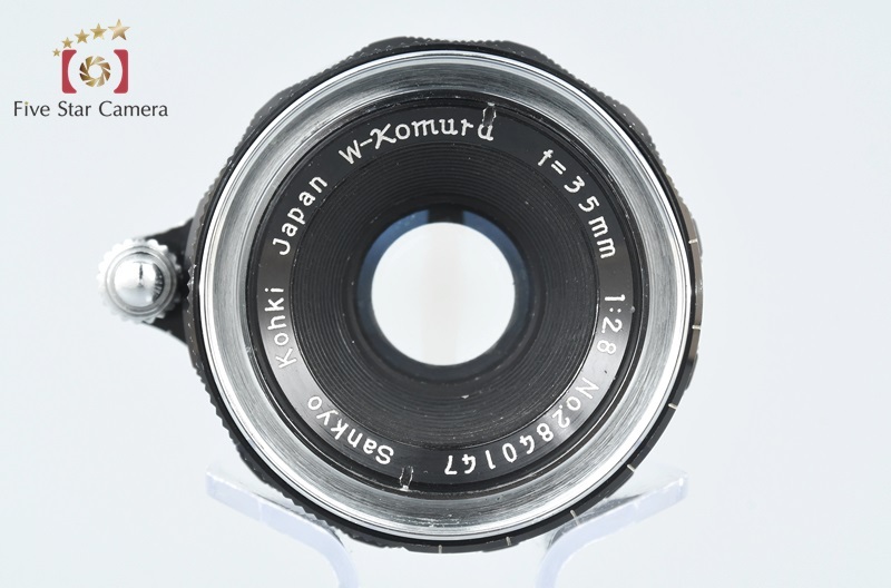 中古】Sankyo Koki 三協光機 W-KOMURA 35mm f/2.8 L39 ライカ