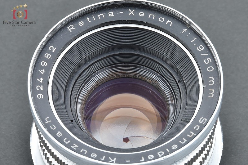 中古】Schneider シュナイダー Retina-Xenon 50mm f/1.9 M42 中古】Schneider シュナイダー Retina-Xenon 50mm f/1.9 M42