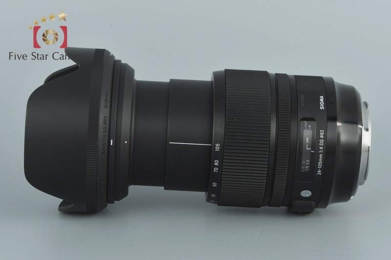 中古 Sigma シグマ キヤノン用 Art 24 105mm F 4 Art Dg Os Dg Hsm キヤノン用