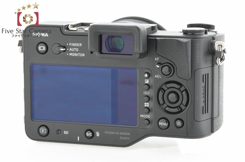 極美品 シグマ SIGMA sd Quattro Ver.1.13 動作確認済み ペンタックス 【中古】SIGMA シグマ sd Quattro + 50mm f/1.4 EX DG