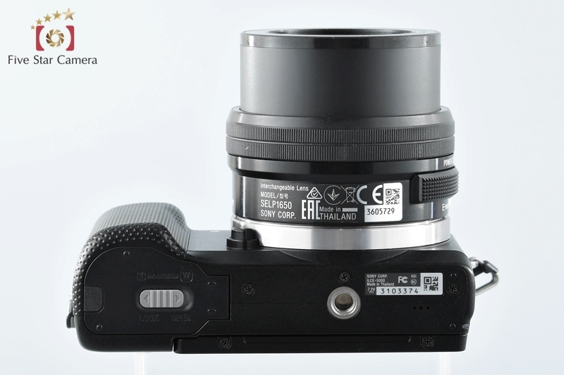 【中古】SONY ソニー α5000 ILCE-5000L パワーズームレンズキット ブラック シャッター回数僅少 SONY（ソニー） 【中古】SONY α5000 ILCE-5000L パワーズームレンズ